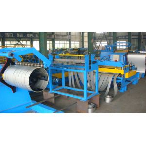 Automatic Rolling Shear Steel Slitting Line Zinc Plating Roll Sheet
