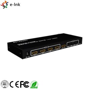 4x1 HDMI Multiviewer Switch DC12V Press Key And IR Remote Method