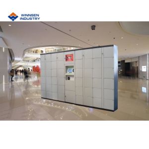 Convenient Dry Cleaning Laundry Locker With Payment Access Pick Up Pin Code