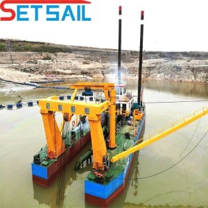 1500m3 Water Flow Cutter Suction Dredger for Mining Project in Marine Applicatio
