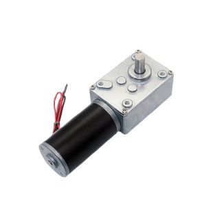 Faradyi Custom 58mm Worm Gear Box Reverse Self Lock 12v Dc Worm Gear Motor 5nm