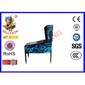 Folding Arcade Pinball Machine Tempering Glass Screen TRON Pinball System