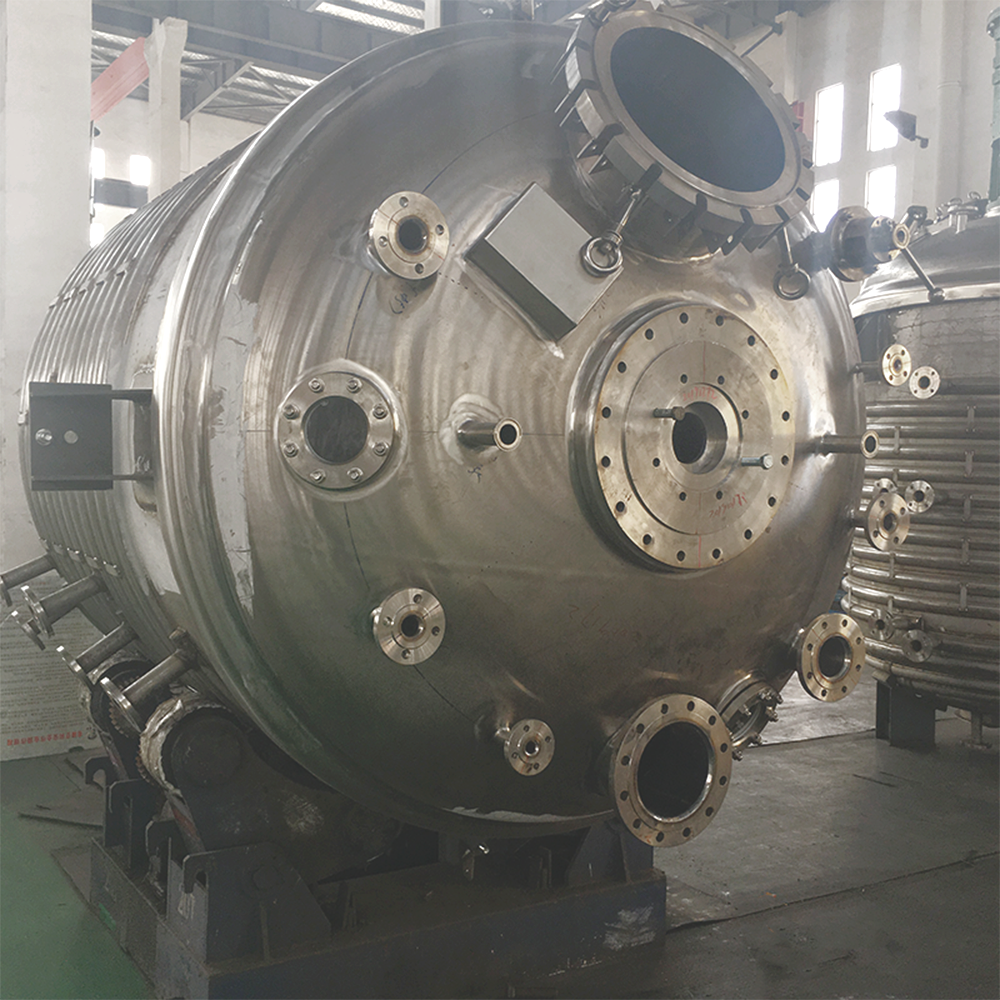 Custom Automated Steam-Heated Reaction Vessel Production Line Stainless Steel