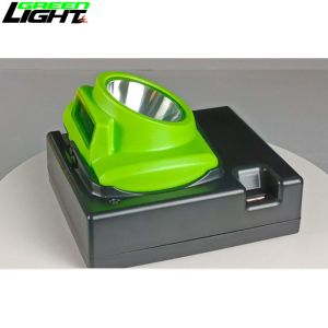 Lightweight Cordless Mining Hard Hat Lights , IP68 15000 Lux LED Mining Light