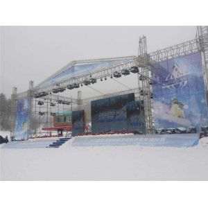 6082 T6 Aluminum Stage Lighting Truss Systems Square Spigot 0.5m - 4m