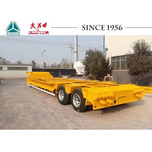 SUNSKY 2 Axle Q345B Steel Frame Low Bed Semi Trailer