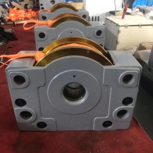 DRS250 Wheel Block With Drive Motor For Cranes Gantry Systems Rail Traveling