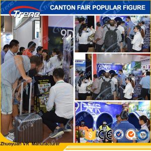 Electronic Platform 9D Cinema Simulator Motion Chair with Rain / Snow Effect