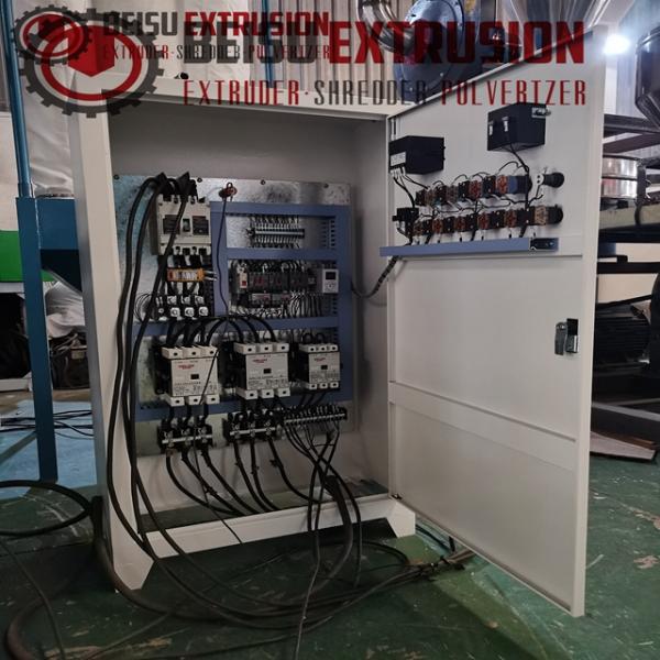 LDPE LLDPE Rotomoulding Plastic Pulverizer With SKD-11 Disc Blades