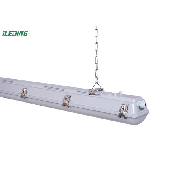 IP66 Waterproof Linear 65W Warehouse LED Vapor Tight Light Energy for Indoor Dairy Farm