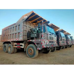 HOWO Mining Dump Truck With 80 - 120 Tons Second Hand Truck For Sale