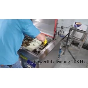 Industrial Ultrasonic Cleaner with 77L Capacity 40kHz Frequency and Digital