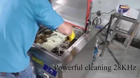 Industrial Ultrasonic Cleaner with 77L Capacity 40kHz Frequency and Digital