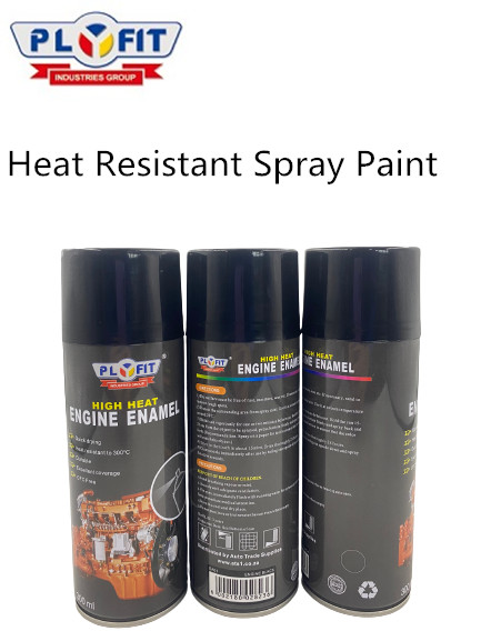 Quality Fast Drying High Heat Spray Paint High Temp Aerosol Paint For Automotive / Stove wholesale