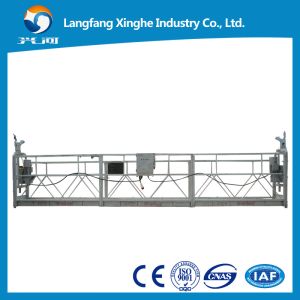 Cheap zlp800 building suspended wire rope platform， temporary gondola， electric cradle for sale