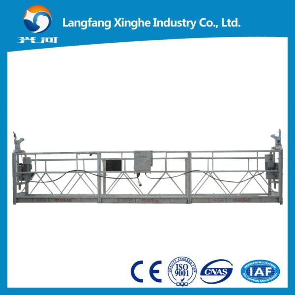 8.0KN Hoist suspended working platform , ltd80 hoist gondola , aluminum hanging
