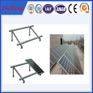China Single cloumn Steel solar panel mounting bracket, Solar panel roof mount kit on sale