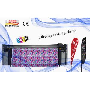 China High Resolution Large Format Sublimation Printer 110V / 220V Voltage For Flags on sale
