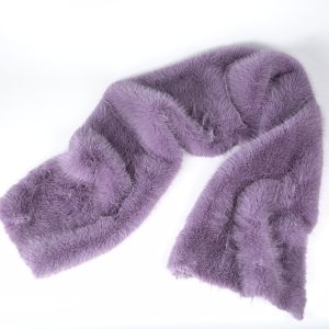 100% Polyester Plush Fabric Long Hair Faux Fur Fabrics for Garments Processing