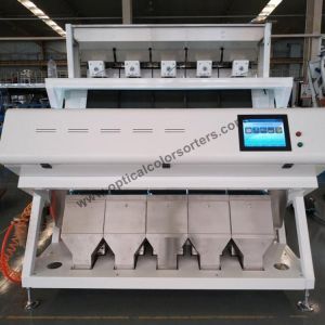 Compact Structure Colour Sorting Machine With 5120 Pixels CCD Sensor
