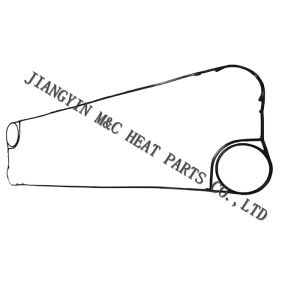 China Plate Heat Exchanger Gasket with 0.6 Square Meter Heat Area and 0.45 Transfer Area for Easy Installation on sale
