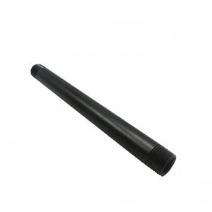 Cheap DIN Blanking Carbon Steel Black Pipe Nipples With Both End Threads for sale