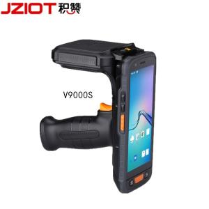 Cheap Industrial Rugged V9000S Pc Computer 5.5 Inch Pda Portable Barcode Qr Code Reader Scanner case Android Wifi Nfc for sale