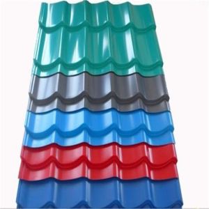 5.5Kw Glazed Tile Roll Forming Machine glazed tile making machine 1220mm Width