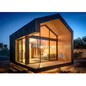 Light Steel Frame Prefab Garden Studio House Kits Cost Saving Small Cabins For