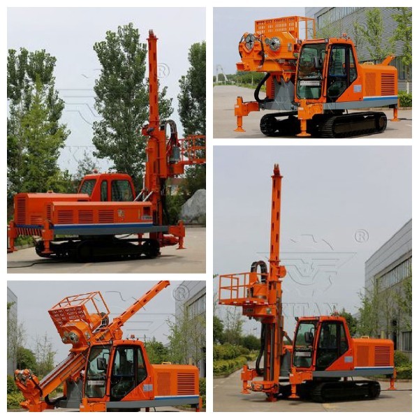 100 m Drilling Depth Low Energy Consumption Jet Grouting Drilling Rig for Reinforcement Foundations in Pakistan