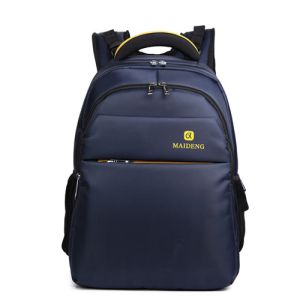 Anti - Crease Business Laptop Backpack With One Main Zipper Compartment