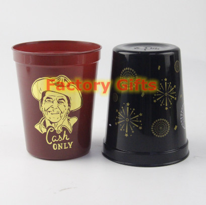 Quality Customed Gold Logo Custom Printed Mugs Pp Party Outdoor Resistant To Drops wholesale