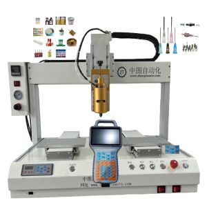 China Hot Melt Adhesive Automatic Dispensing Machine For Phone Assembly on sale