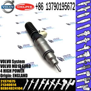 China MD13 inyector Diesel Engine Common Rail Fuel Injector BEBE4D24004 21371675 for VOL truck MD13 EURO 4 HIGH POWER on sale