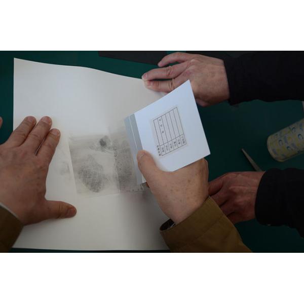 C179 White Palm print hinge lifter