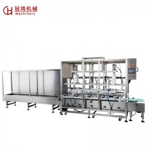 China 5 Nozzle Liquid Fertilizer Filling Machine for Machinery Repair Shops Performance on sale