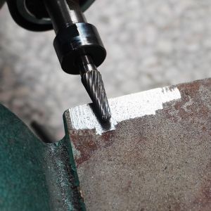 Double Cut Burr Set for Aluminum Wood Metal Porting 6mm Tungsten Rotary Carbide