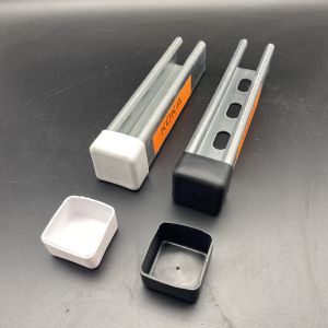 Clolorful 41x41mm P2860-10 over c purlin end caps