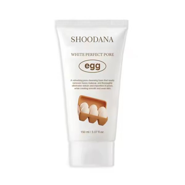 Private Label Pure Egg White Hyaluronic Acid Pore Cleansing Cream Egg Yolk