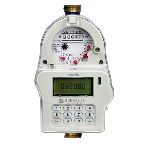 2025 New Type STS Standard Prepaid Water Meter with Wireless Communication RF