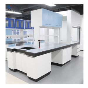 Customized Number Of Lockers And Drawers All Steel Lab Bench For Laboratories
