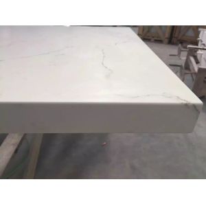 Custom Cut Hard Surface Kitchen Countertops With Vein , Stone Kitchen Worktops