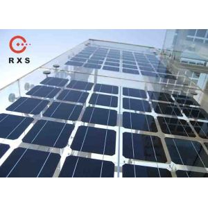 China Polycrystalline 200 Watt Solar Panel , BIPV Solar Modules 25% Transparent on sale