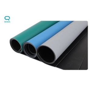 No Odor Green Anti Static Rubber Mat Electronic Maintenance Field