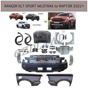 GZDL4WD Conversion Upgrade Body Kit For Ranger 2022 XLT Sport Wildtrak Upgrade