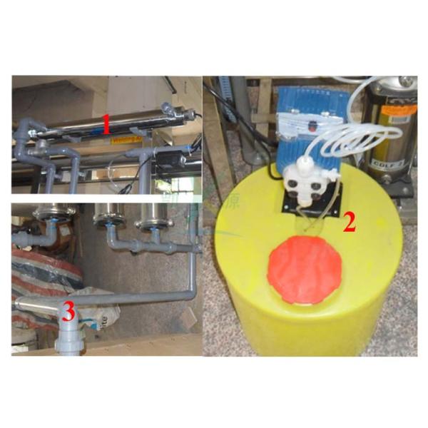 1.5TPH Two Stage Ultrapure Water Treatment RO EDI System For Pharmaceutical Industry