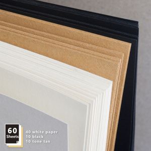 Hard Cover Customized Logo Recycled Fashion Design Sketch Book A3 A5 Artist