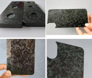 Cheap Forged Composite Carbon Fiber Sheet Custom Cnc Cutting Matt / Glossy Surface Finish for sale