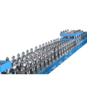 Traffic Barrier Highway Guardrail Roll Forming Machine / Cold Roll Forming