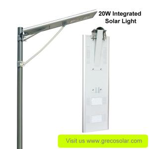 Cheap Integrated Solar Garden Light 20W for sale